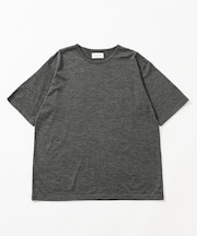 new basic　WASHABLE MERINO WOOL T-SHIRTS