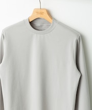 LIFE STYLE TAILOR ポンチ長袖ドレスTシャツ