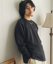 『イージーケア／吸水速乾』シシュウダンボールポンチロングスリーブTシャツ