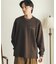 『イージーケア／吸水速乾』シシュウダンボールポンチロングスリーブTシャツ