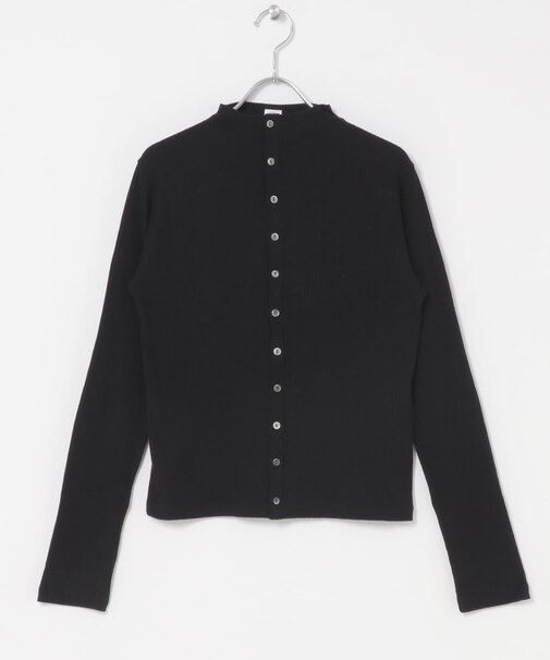 ORCIVAL MOCK NECK CARDIGAN