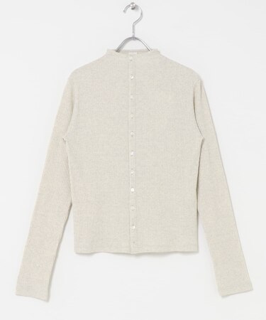 ORCIVAL MOCK NECK CARDIGAN