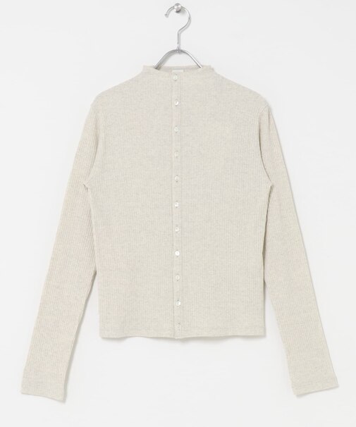 ORCIVAL MOCK NECK CARDIGAN