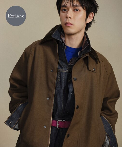 『別注』Barbour / URBAN RESEARCH TRANSPORT WOOL JACKET