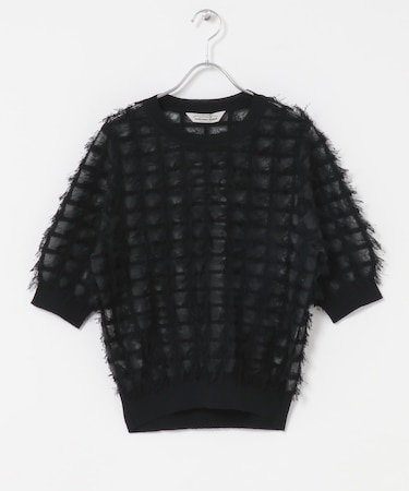 Torrazzo Donna SHEER SHAGGY TOP