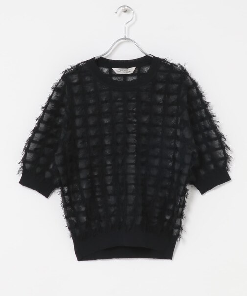 Torrazzo Donna SHEER SHAGGY TOP