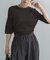 ELENDEEK　2WAY SHEER KNIT