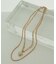 in mood　MELT HEART 2P NECKLACE
