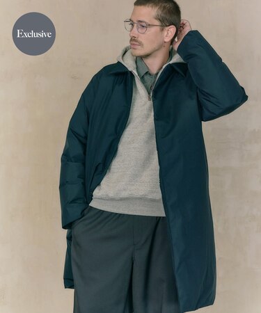 『別注』+phenix WINDSTOPPER by GORE-TEX LABS スタンドダウンコート