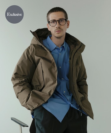 『別注』+phenix WINDSTOPPER by GORE-TEX LABS ダウンジャケット