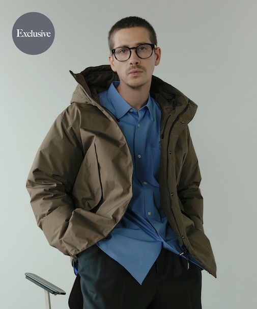 『別注』+phenix WINDSTOPPER by GORE-TEX LABS ダウンジャケット