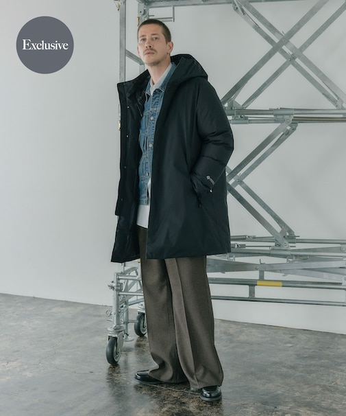 『別注』+phenix WINDSTOPPER by GORE-TEX LABS ダウンコート