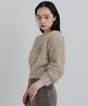 『洗濯可』シャギーフラッフィーセーター