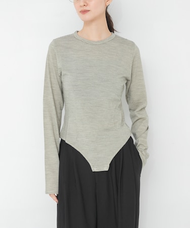 new basic WASHABLE WOOL CONTOUR TOP