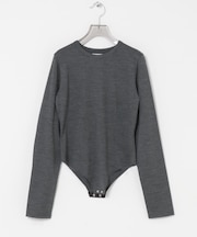 new basic　WASHABLE WOOL CONTOUR TOP