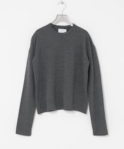 new basic WASHABLE WOOL STRUCT TOPS