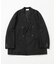 new basic　WOOL LINEN DOUBLE JACKET