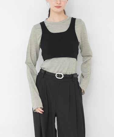 new basic FLUID KNIT BUISTIER
