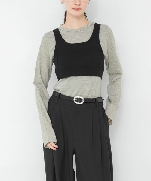 new basic FLUID KNIT BUISTIER