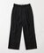 new basic　WOOL SILK WIDE SLACKS
