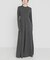 new basic　WASHABLE WOOL LONG-SLEEVE ONE-PIECE