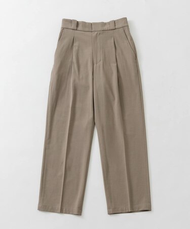 WOOL BLEND EASY TROUSER