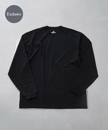 『別注』HANES×DOORS BEEFY-T DOORS FIT LONG-SLEEVE