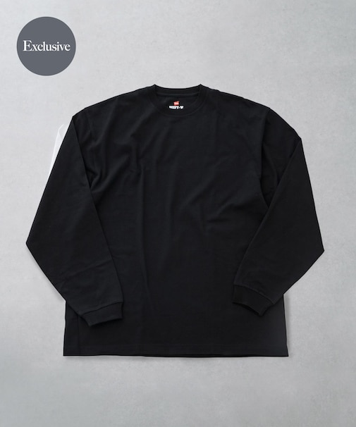 『別注』HANES×DOORS BEEFY-T DOORS FIT LONG-SLEEVE