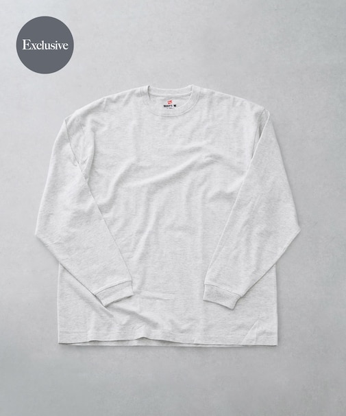 『別注』HANES×DOORS　BEEFY-T DOORS FIT LONG-SLEEVE