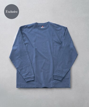 『別注』HANES×DOORS　BEEFY-T DOORS FIT LONG-SLEEVE
