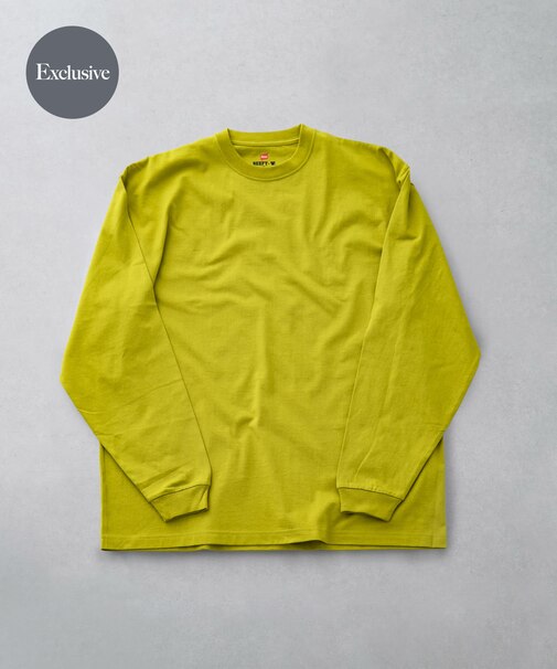 『別注』HANES×DOORS　BEEFY-T DOORS FIT LONG-SLEEVE