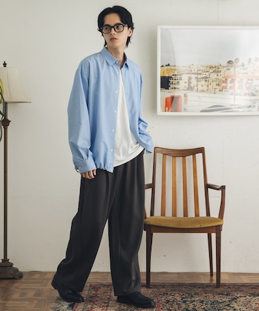 ダンボールスウェットカーブパンツ
