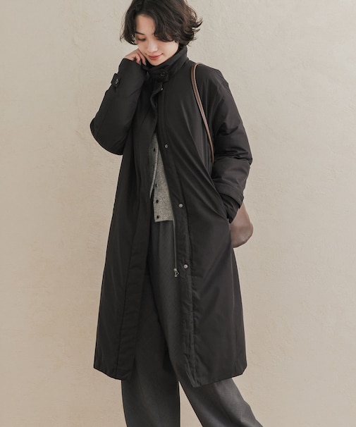 ステッチレスライトダウンロングコート 26AW