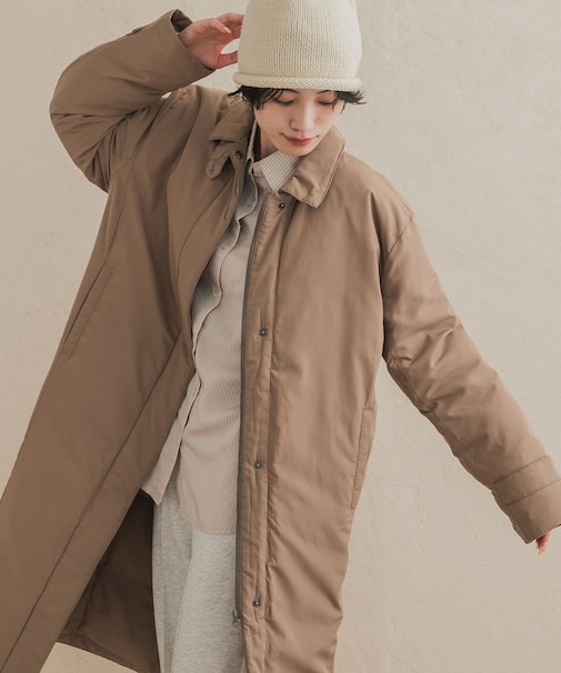 ステッチレスライトダウンロングコート 26AW