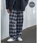 『別注』PENDLETON×DOORS　PLAID EASY PANTS 26AW