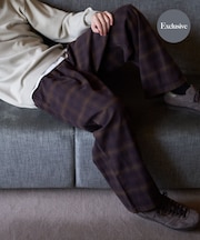 『別注』PENDLETON×DOORS PLAID EASY PANTS 26AW