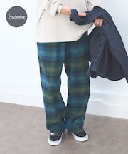 『別注』PENDLETON×DOORS PLAID EASY PANTS 26AW