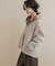 ウールリバーZIPノーカラーコート 26AW