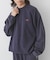 ヴィンテージライクワッフルロングTシャツ
