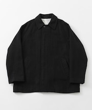new basic BOILED WOOL COAT