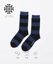 『UR TECH』ワイドピッチボーダーソックス