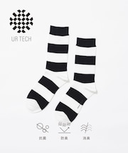 『UR TECH』ワイドピッチボーダーソックス