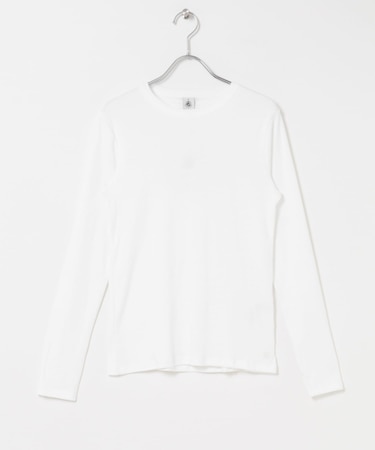 PETIT BATEAU クルーネック長袖Tシャツ