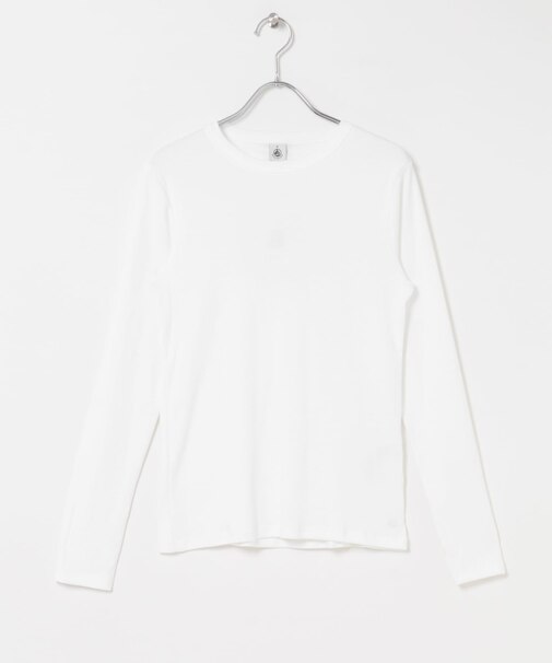 PETIT BATEAU クルーネック長袖Tシャツ
