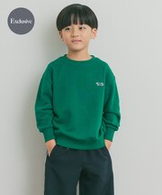 『親子リンク』『別注』PENNEYS×DOORS THE FOX 裏毛クルーネックスウェット(KIDS)