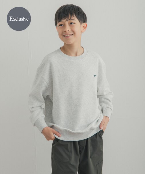 『親子リンク/150サイズ』『別注』PENNEYS×DOORS THE FOX 裏毛クルーネックスウェット(KIDS)
