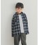 『150サイズあり』ネルチェックオーバーサイズシャツ(KIDS)