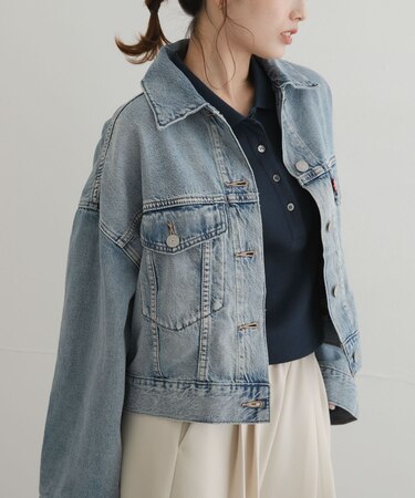 Levi’s LOOSE CROP TRUCKER