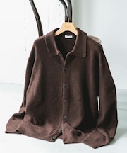 『WEB限定』ウール混もちもちシャツカーディガン 26AW