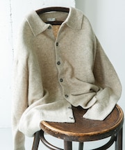 『WEB限定』ウール混もちもちシャツカーディガン 26AW